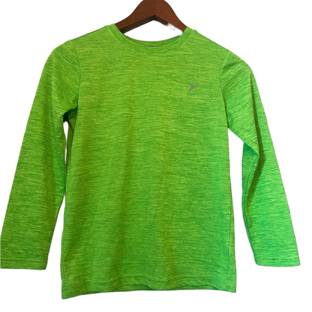 Old Navy Boys’ Long Sleeved Go Dry Green Shirt